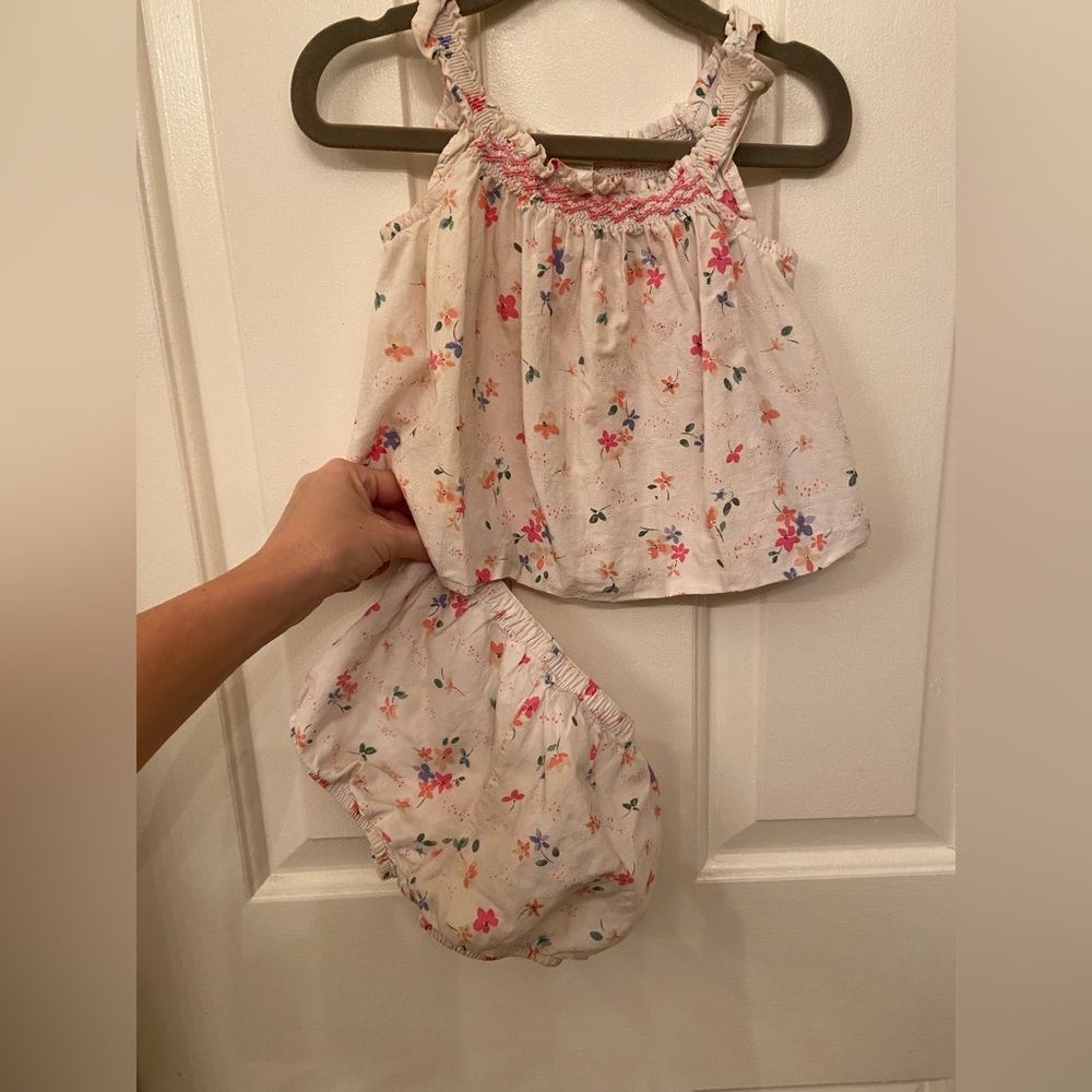 Baby B'gosh Floral Baby Outfit
